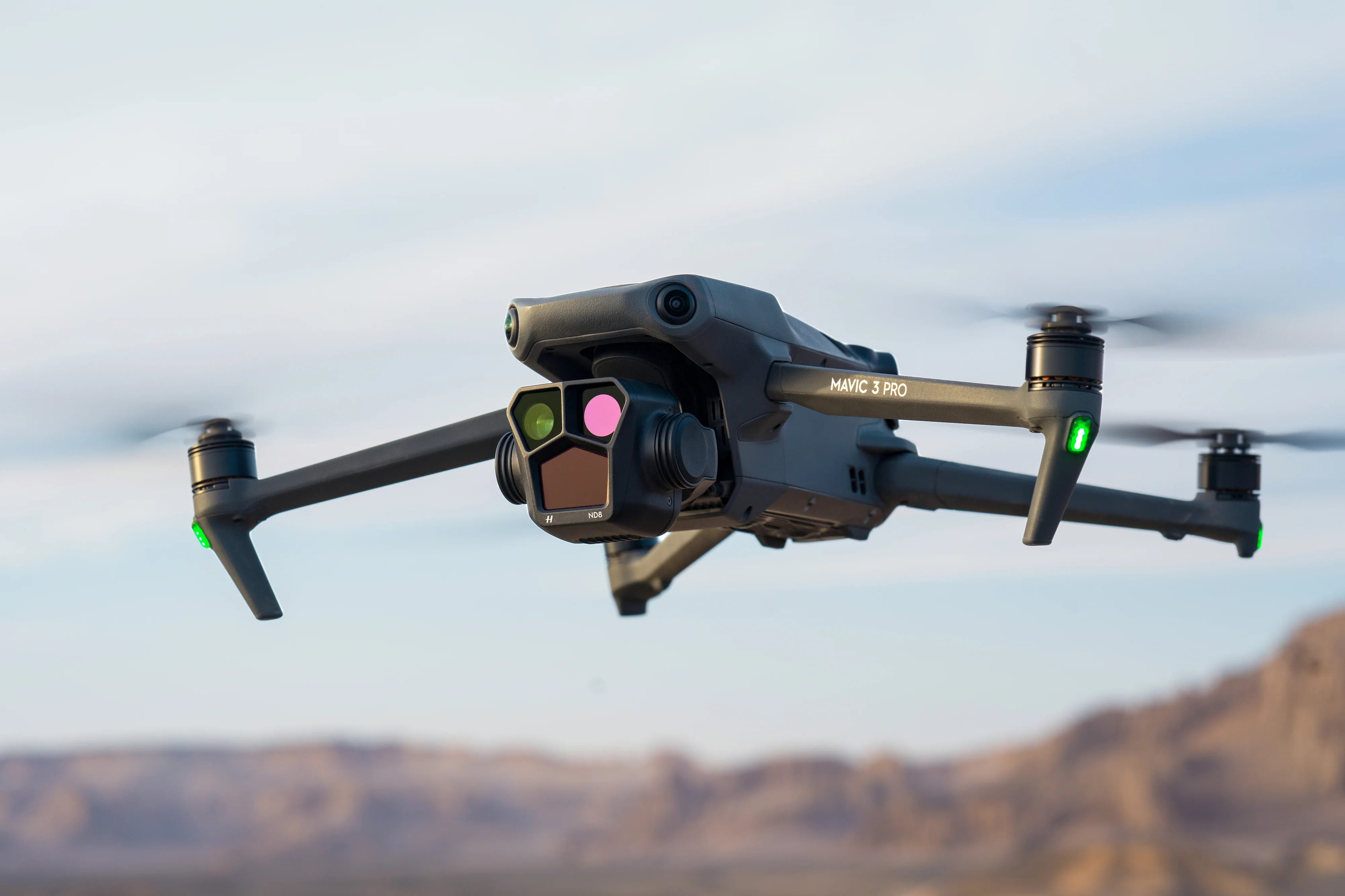 Professional Drone in Action - Aerial Photography and Inspection Services